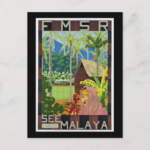 Malayaを参照 ポストカード