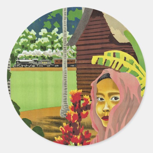 Malayaを参照 ラウンドシール (正面)