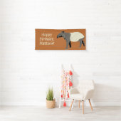Malayan or Asian Tapir Custom Message 横断幕 (インサイチュ)