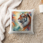 Malayan tiger 231024AREF143 - Watercolor クッション (ブランケット)