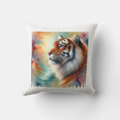 Malayan tiger 231024AREF143 - Watercolor クッション (裏面)