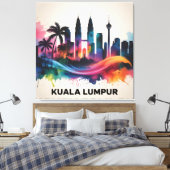 malaysia キャンバスプリント (インサイチュ (寝室))