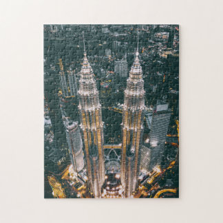 Malaysia Asia Modern Architecture Skyscrapers ジグソーパズル