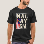 Malaysia Flag   Tシャツ (正面)