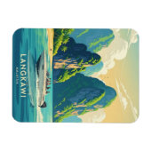 Malaysia Langkawi マグネット (横)