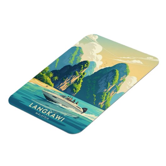 Malaysia Langkawi マグネット (左側)