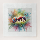 Malaysian exploding ant 221024AREF132 - Watercolor ジグソーパズル (縦)