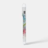 Malaysian exploding ant 221024AREF132 - Watercolor iPhoneケース (左側面)