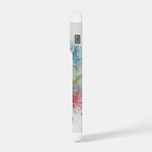 Malaysian exploding ant 221024AREF132 - Watercolor iPhoneケース (左側面)