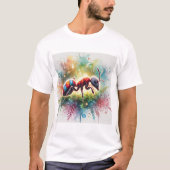 Malaysian exploding ant 221024AREF132 - Watercolor Tシャツ (正面)