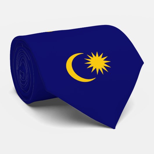  Malaysian Flag Icon Tie ネクタイ (ロール)