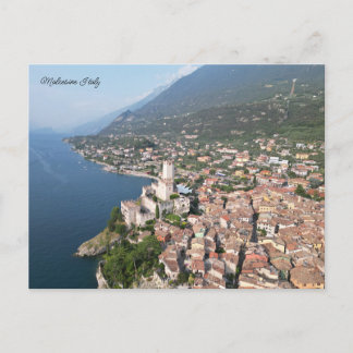 Malcesine Lake Garda Italy シーズンポストカード