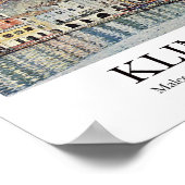 Malcesine on Lake Garda by Gustav Klimt ポスター (角)