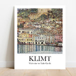 Malcesine on Lake Garda by Gustav Klimt ポスター<br><div class="desc">Bring the beauty of Italy into your home with this stunning poster of Gustav Klimt’s “Malcesine on Lake Garda.” Painted in 1913, this piece depicts the town of Malcesine on the shores of Lake Garda. Klimt broke with his annual three-month visit to Attersee spa in the Austrian Alps and went...</div>