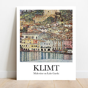 Malcesine on Lake Garda by Gustav Klimt ポスター