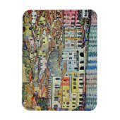 Malcesine on Lake Garda By Gustav Klimt マグネット (縦)
