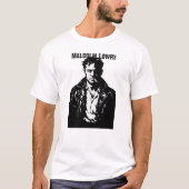 Malcolm Lowry Rebel Portrait Tシャツ (正面)