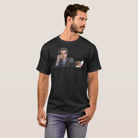 Malcolm Tucker Classic T-Shirt Tシャツ (正面フル)