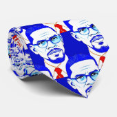 Malcom xポートレート – グラフィックイラストレーション ネクタイ (ロール)