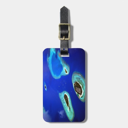 Maldives ラゲッジタグ (正面縦)