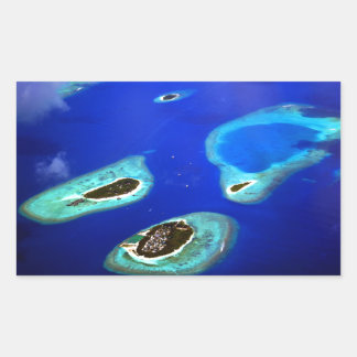 Maldives 長方形シール