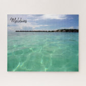 maldives clear waters ジグソーパズル (横)