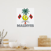 Maldives Coat of Arms ポスター (キッチン)