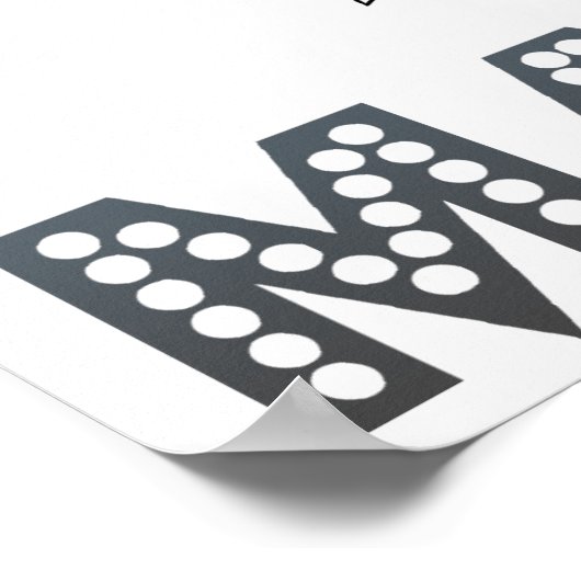 Maldives Coat of Arms ポスター (角)