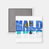 maldives - Malediven マグネット (正面/裏面)