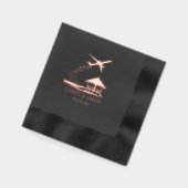 Maldives Passport 箔ナプキン (左)