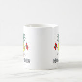 Maldivian紋章 コーヒーマグカップ (中央)