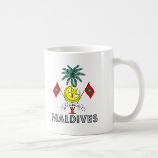 Maldivian紋章 コーヒーマグカップ