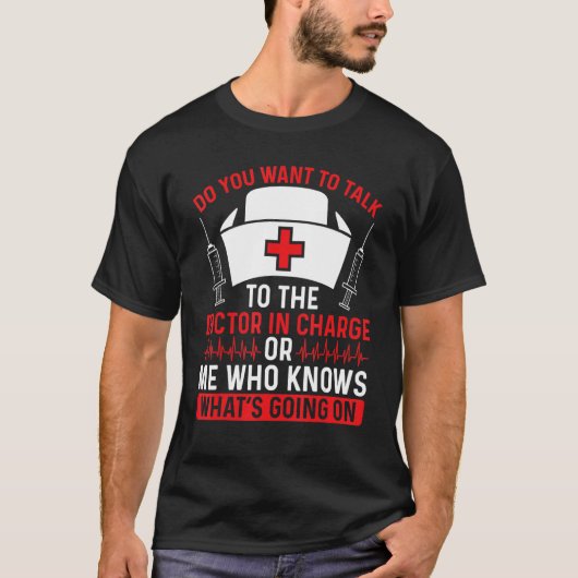 Male Nurse Appreciation Nursing Essentials Men Nur Tシャツ (正面)