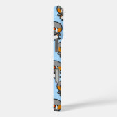 male Sunda zebra finch Case-Mate iPhoneケース (裏面 / 右)