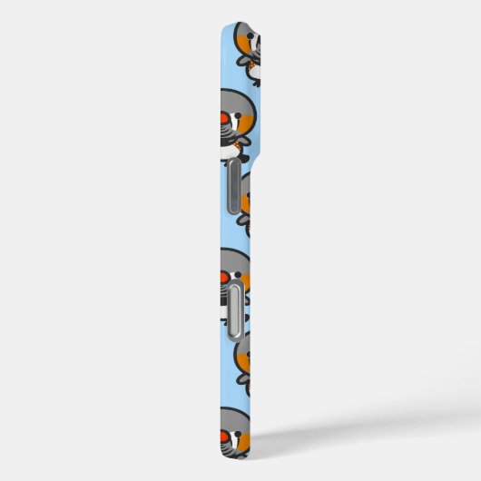 male Sunda zebra finch Case-Mate iPhoneケース (裏面 / 右)