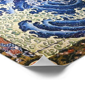 Male Wave, Hokusai ポスター (角)
