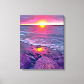 Malecon Sunset 0911 アート キャンバスプリント (正面)