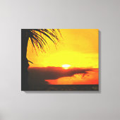 Malecon Sunset 2441 Art Canvas Print キャンバスプリント (正面)