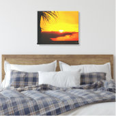 Malecon Sunset 2441 Art Canvas Print キャンバスプリント (インサイチュ (寝室))