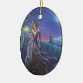 Maleficentオーナメントの眠れる森の美女のオーナメント セラミックオーナメント (左)