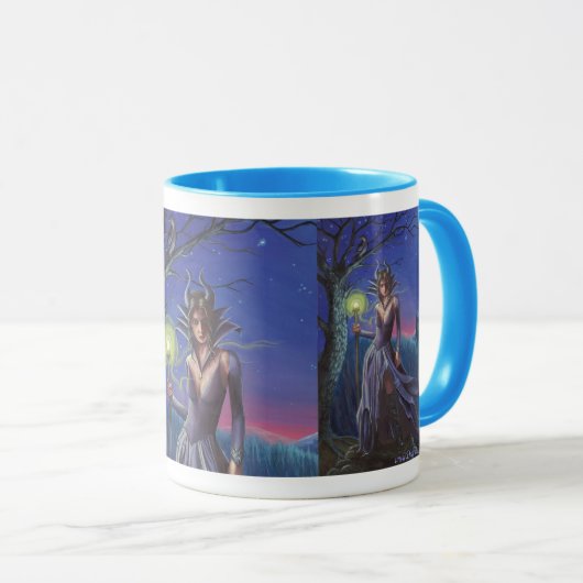 Maleficentマグの眠れる森の美女のマグのおとぎ話のマグ マグカップ (正面右)