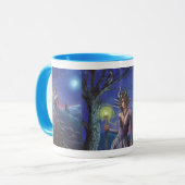 Maleficentマグの眠れる森の美女のマグのおとぎ話のマグ マグカップ (正面左)