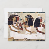 Maler Der Grabkammer Des Neによる宴会の女性 招待状 (正面)