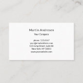 Maler Künstler 名刺 (裏面)