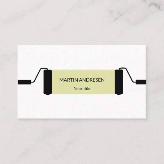 Maler Künstler 名刺 (正面)