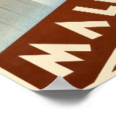 MalertブダペストハンガリーVintage Poster 1934 ポスター (角)