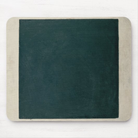 Malevich、Kazimir Severinovichの黒い正方形 マウスパッド (正面)