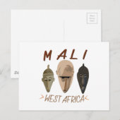 Mali Wesr Africa ポストカード (正面/裏面)