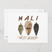 Mali Wesr Africa ポストカード (正面/裏面)