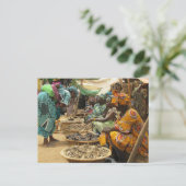 Mali Women at the Monday Market, Djenne-3 ポストカード (スタンド正面)